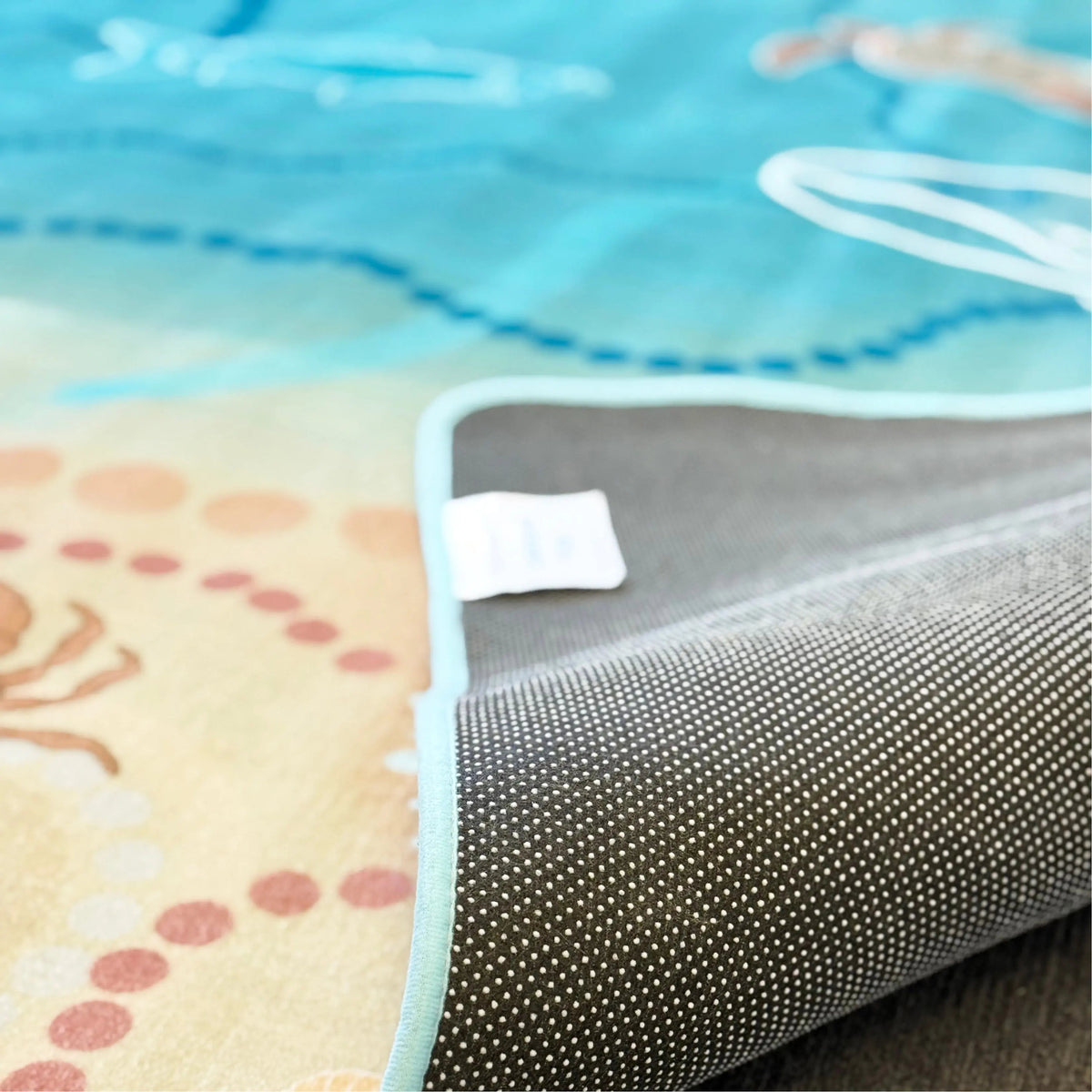Under the Sea Dreaming Indigenous Rug — size variant view