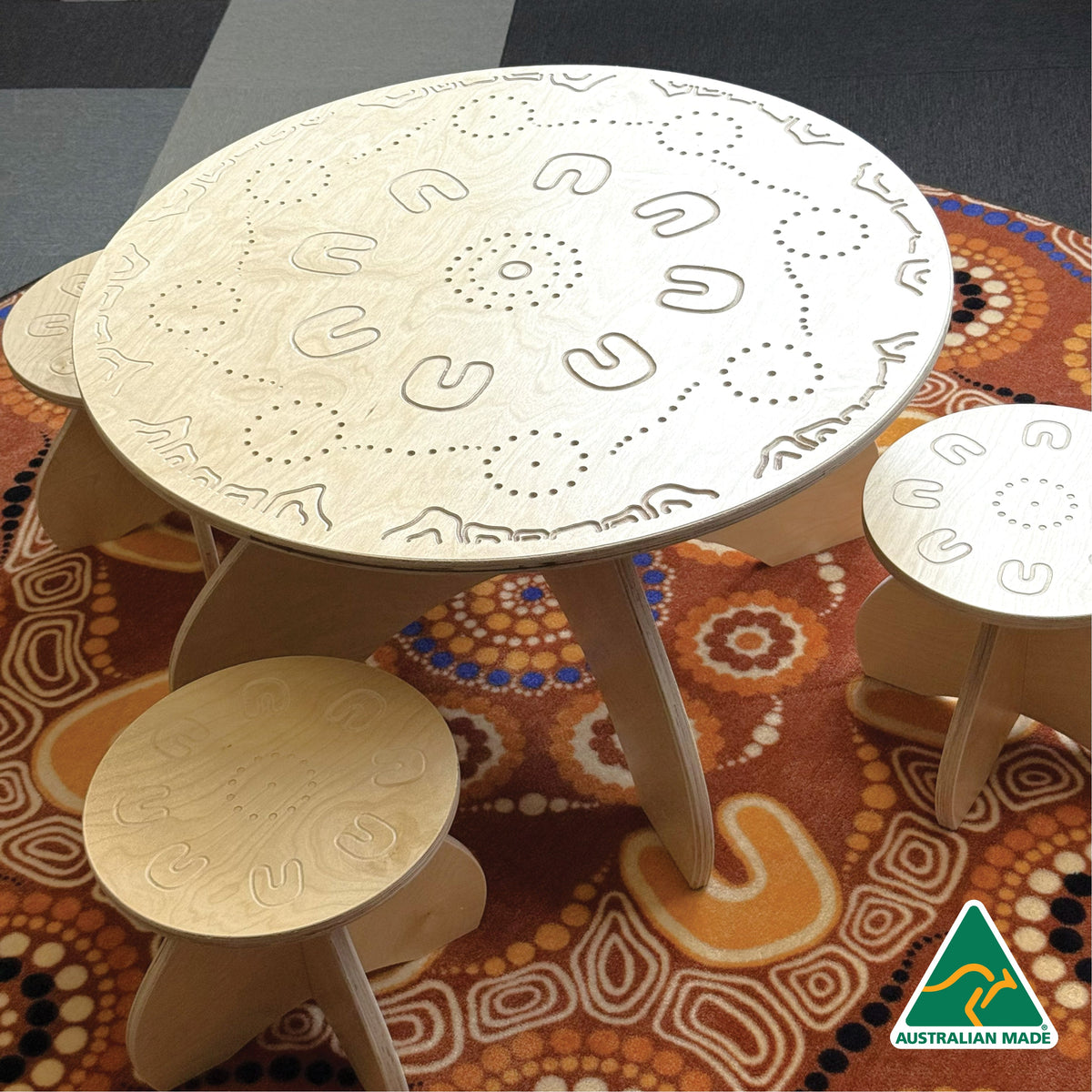 Yarning Circle Table and Stools — additional view 18