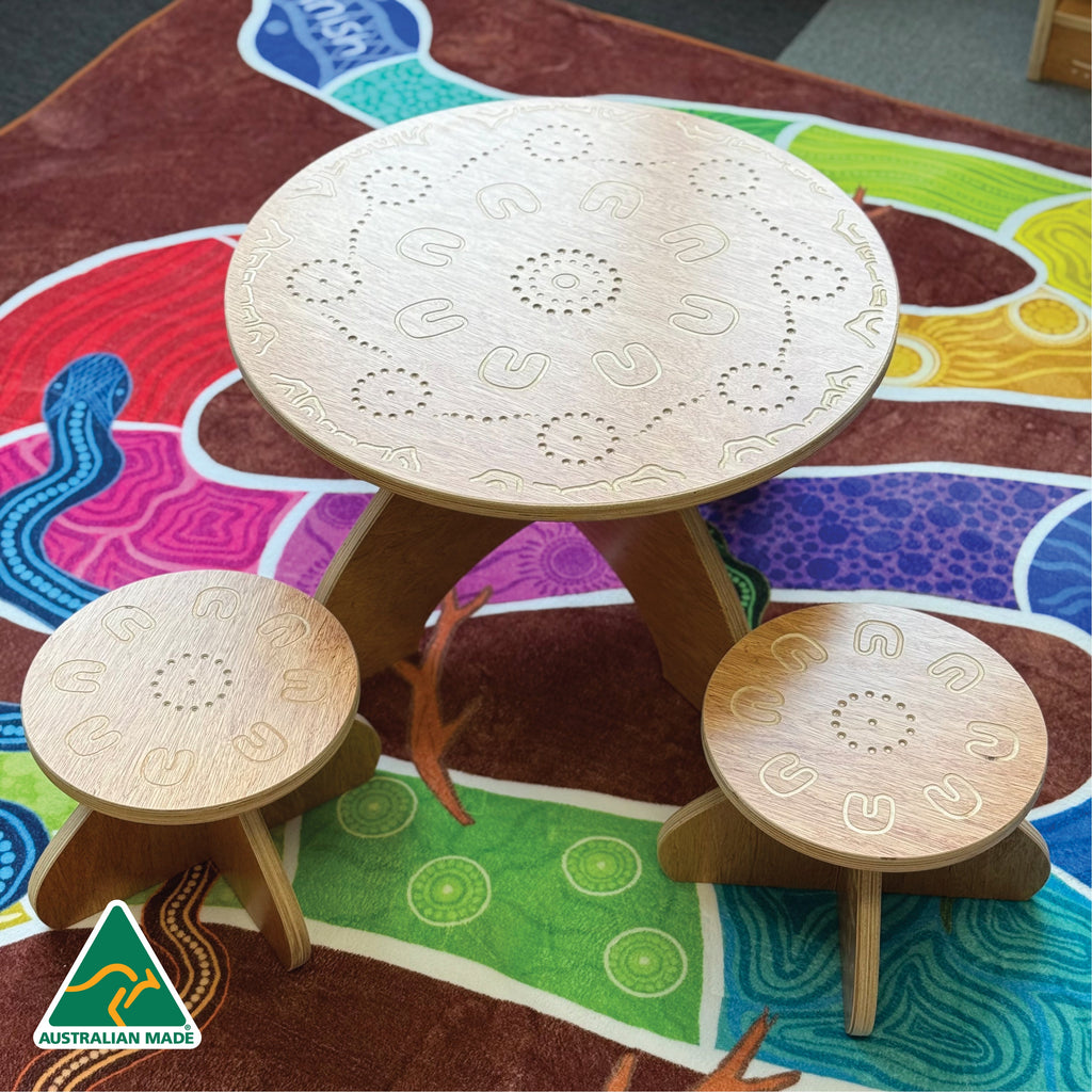 Yarning Circle Table and Stools — additional view 16