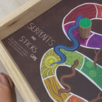 Serpents and Sticks Board Game