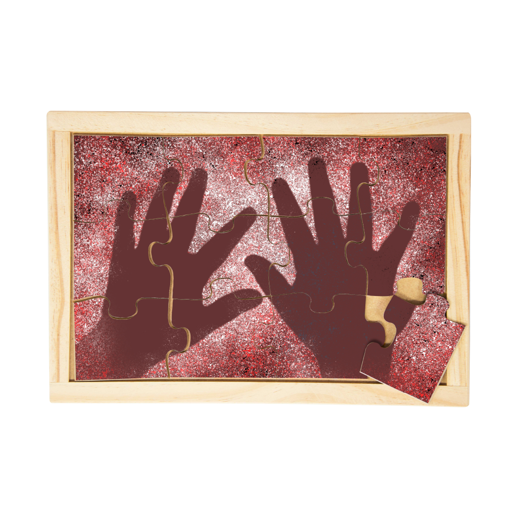 Aboriginal Traditional Hands Puzzle — authentic Aboriginal & Torres Strait Islander classroom resource