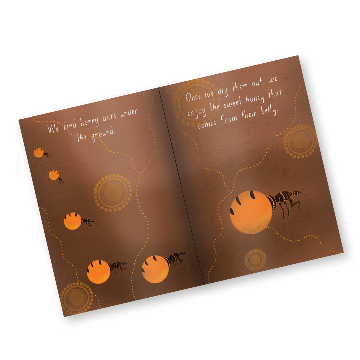 Gathering Bush Tucker Big Book — detail view