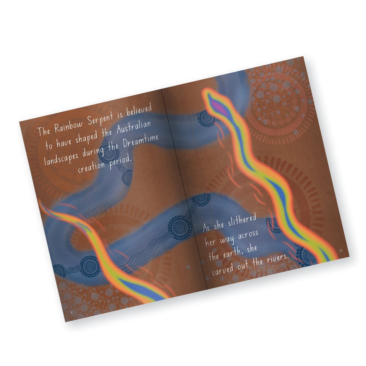 The Rainbow Serpent Dreamtime Story Big Book — detail view