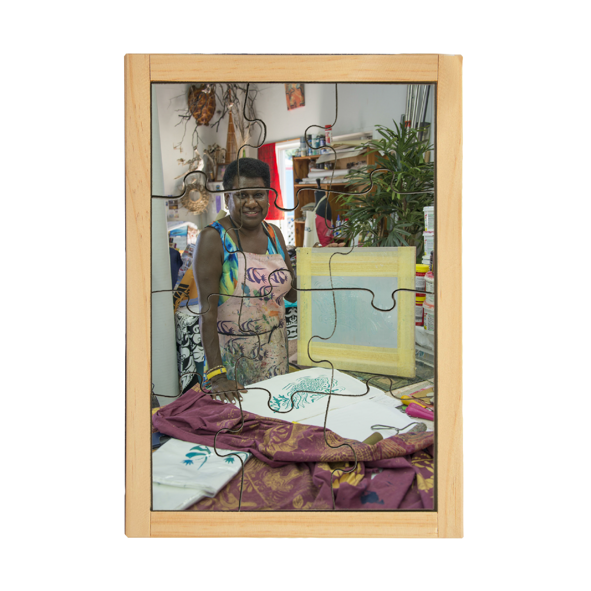 Torres Strait Islander Artist Puzzle — authentic Aboriginal & Torres Strait Islander classroom resource