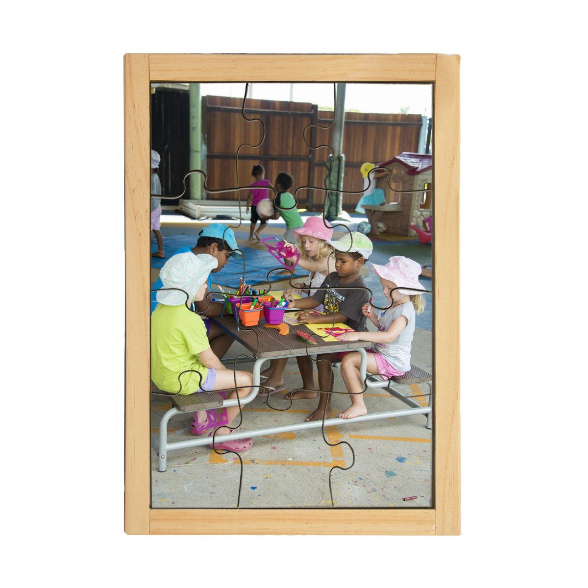 Torres Strait Islander Kids at School Puzzle — authentic Aboriginal & Torres Strait Islander classroom resource