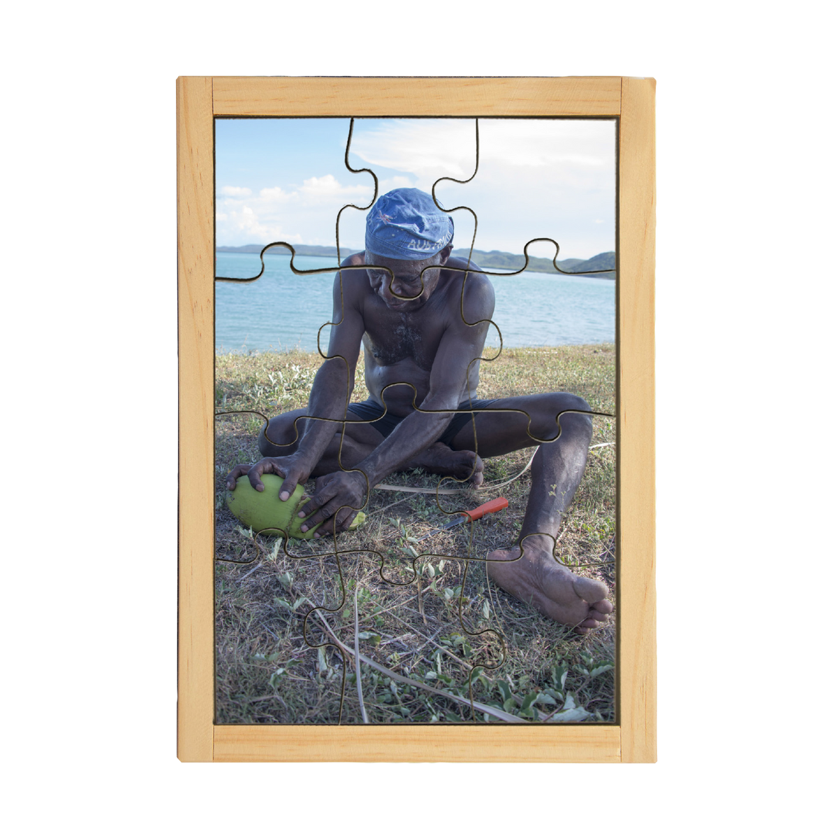 Torres Strait Islander Opening Coconut Puzzle — authentic Aboriginal & Torres Strait Islander classroom resource